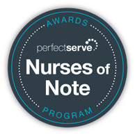 Nurses of Note Awards Program badge
