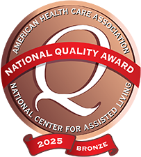 Peace Care NJ received a 2025 American Health Care Association National Center for Assisted Living Bronze Award