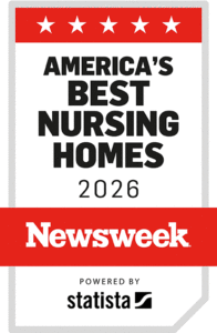 Newsweek's America's Best Nursing Homes 2026 logo